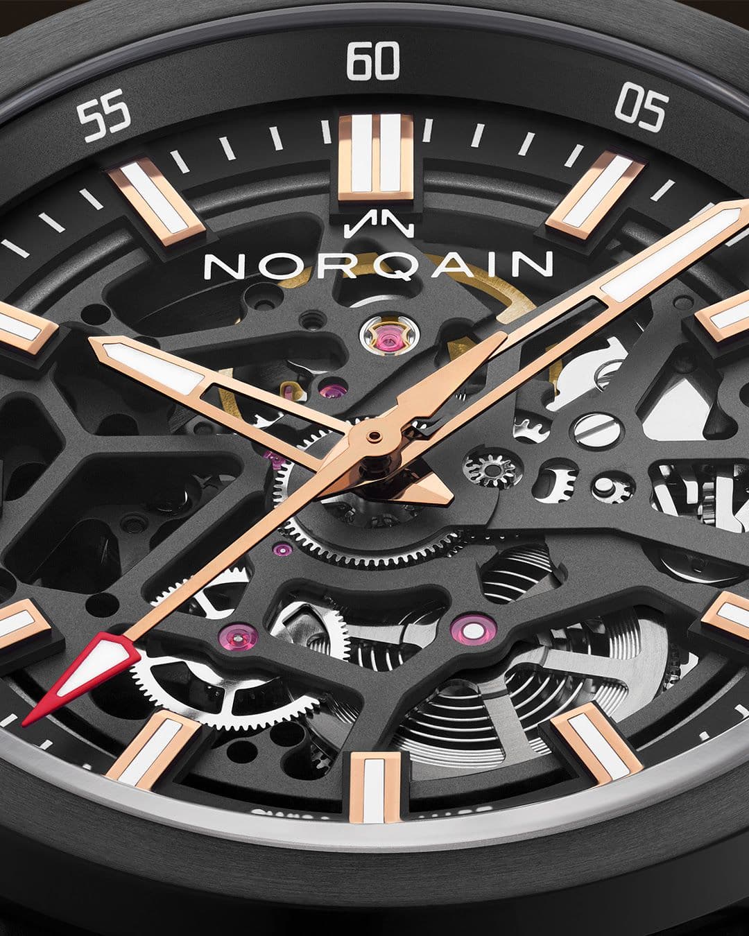 NORQAIN Independence Skeleton Titanium DLC: A New Era of Lightweight Luxury