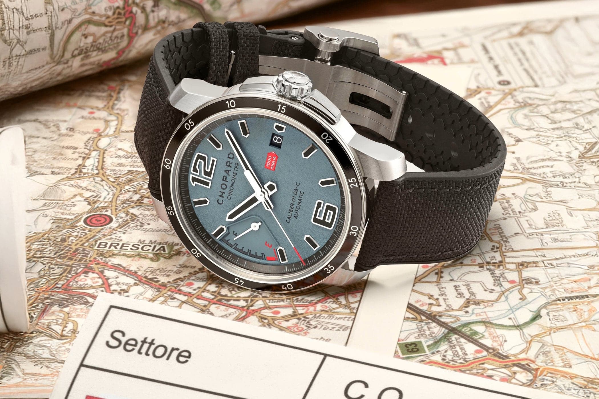 Chopard's 2026 Mille Miglia Grigio-Blu Works Because It Treats Racing Heritage Like Product Discipline, Not Costume